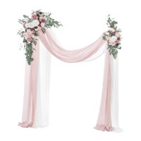 Bothyi - 2 Piezas Boda Arch Flores Colgantes Decoración De La Decoración Del Letrero De Bienvenida