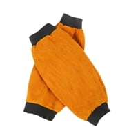 Magideal - 2 Fundas De Soldadura De Pu, Fundas De Jardinería, Protección Cómoda Para Brazos, Protección Para Brazos De Soldadura Para Jardinería, Barbacoa Y Camp Amarillo