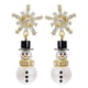 thumbnail image 1 of Pendientes Navideños Para Mujer, Pendientes Colgantes Para Navidad, Boda, Copo De Nieve, 1 of 3