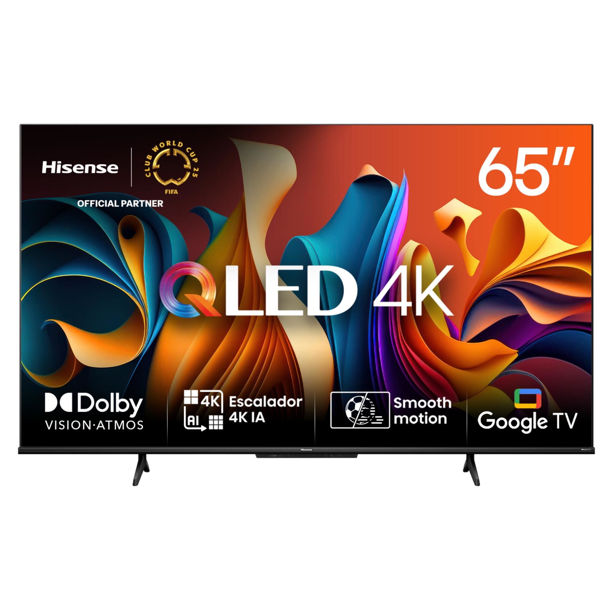 Televisor 65"" Qled 4K Uhd Q6N Smart Tv Hisense
