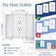 thumbnail image 4 of Caja con tapa de enchufe Safety Innovations, doble puerta, a prueba de bebés, 4 of 5