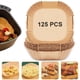 thumbnail image 1 of Forros de papel Air Fryer TOGOO 125 piezas antiadherentes desechables, 1 of 7