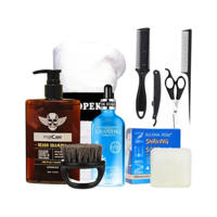 Max Care-Guajing - Kit De Shampoo + Loción + Toalla Para Cuidado Facial Y De Barba