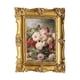 thumbnail image 4 of Marco De Fotos Elegante Con Pintura Al óleo En Relieve Dorado, Rectangular, Estilo Retro., 4 of 5