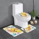 thumbnail image 1 of Juego de Alfombras de Baño Desmarcar Eevee Evoluciones Estéticas 3 Piezas, 1 of 6