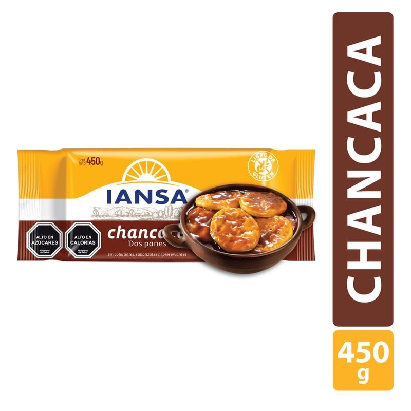 Chancaca Dos Panes Bolsa 450 g Iansa