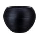 thumbnail image 2 of Macetero Negro Florencia 32 Cm Alto Con Plato, 2 of 2