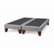 thumbnail image 1 of Base De Cama Europea 2 Plazas Dividida 190 Cm Largo - Gris Plata, 1 of 5