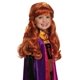 thumbnail image 1 of Disfraz de peluca, moderno, rojo con diadema trenzada, talla infantil, 1 of 1