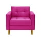 thumbnail image 1 of Sofa Retro 1C Felpa 01 Fucsia, 1 of 6
