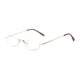 thumbnail image 2 of Lentes de Lectura Lynwood Unisex Media Montura Media Luna 1.25 Dorado, 2 of 5