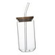 thumbnail image 1 of Tazas De Té De Burbujas De Vidrio De Boca Ancha Transparente Para Café Helado 470ml, 1 of 3
