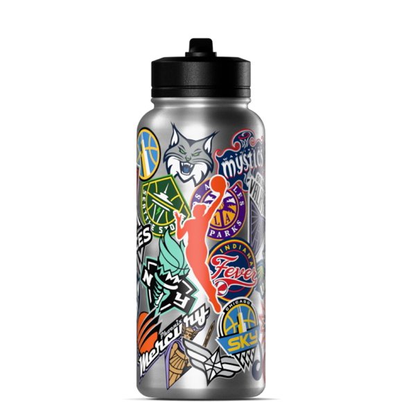 BOTELLA Hydrapeak 950 ml con Logo de Pegatina WNBA