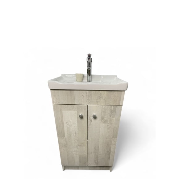 Kit Vanitorio Con Mueble 50x38 Legno