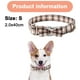 thumbnail image 2 of Collar para perro con lazo - Collar para perro con lazo ajustable, elegante, tamaño pequeño, mediano o grande, 2 of 5