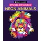 thumbnail image 1 of Sticker por Número Brain Games Animales Neón 28 Imágenes, 1 of 1