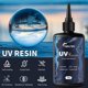 thumbnail image 3 of Kit de resina UV TQELFSS 500 g cristalina de curado duro, 3 of 7