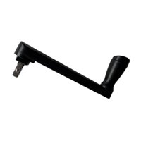 Magideal - Parasol De Patio Con Manivela, Conjunto De Mango Basculante Para Sombrilla, Playa, Patio, Césped, Balcón, Piezas Para Sombrillas, Manivela Para Sombri Negro