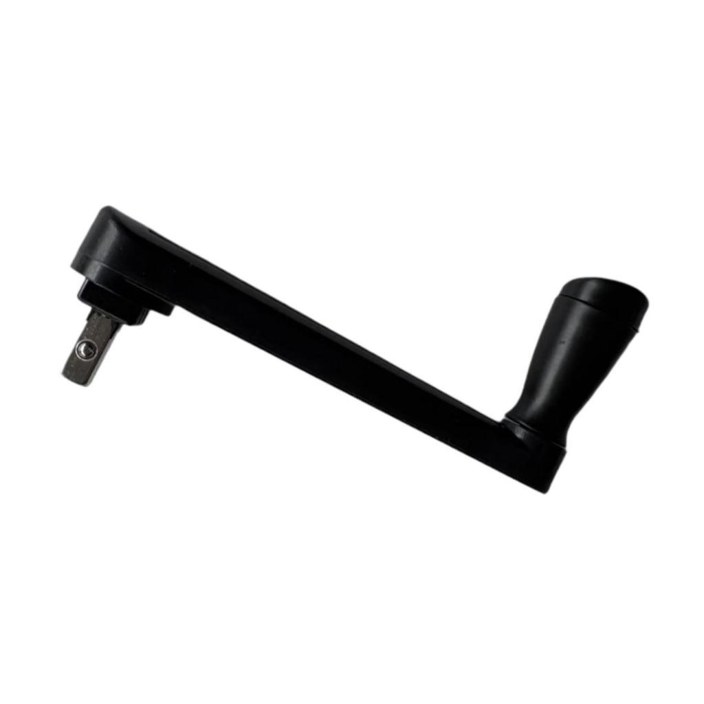 Magideal - Parasol De Patio Con Manivela, Conjunto De Mango Basculante Para Sombrilla, Playa, Patio, Césped, Balcón, Piezas Para Sombrillas, Manivela Para Sombri Negro