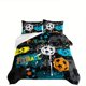thumbnail image 1 of 3pcs Football Full Comforter Sets Full Bedding Sets Sports Theme Football Bedding Set Football Theme Bedroom Decor, 1 of 5