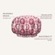 thumbnail image 2 of Gorro de satén reversible y ajustable Bounce Curl rosa, 2 of 7