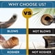 thumbnail image 5 of Shofar Yomtov Shalom 69-79 cm Cuerno Kosher Israel, 5 of 7