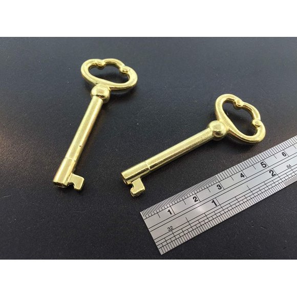 Juego De Llaves Para Puerta De Reloj De Pie Con Acdo En Latón
