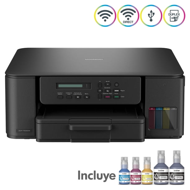 Impresora Multifuncional Inyección de tinta DCP-T530DW Negro