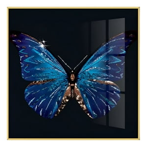Genérico - Decoración Pared Arte Pintura Mariposa Abstracta Moderno Jhn