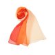 thumbnail image 2 of INSPIRE CHIC Bufanda de Regreso a Clases para Mujer Chiffon Sedoso Color Gradiente Ligero Envolvente Largo Chal Naranja, 2 of 7