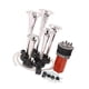 thumbnail image 2 of 12V 130db 5 Trompeta Musical Jazz Air Horn Kit Para Coche SUV Camión Van Barco, 2 of 5