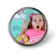 thumbnail image 1 of Love Diana-Theme Round Button Badge: Premium Metal Construction, Ideal for High-End Events 2.8 cm, 1 of 6