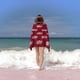 thumbnail image 2 of Dr Pepper Toalla de playa de secado rápido con diseño temático, regalo para mujeres y niñas, ideal para cumpleaños, fans, amantes de la música, uso en la playa o al aire libre, 78 × 160 cm, 2 of 6