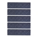 thumbnail image 1 of 5 Piezas Alfombras De Escalera Alfombras De Escalera Con Bordes Suaves De Poliéster Para Ancianos De Escalones De Madera Gris Oscuro, 1 of 5