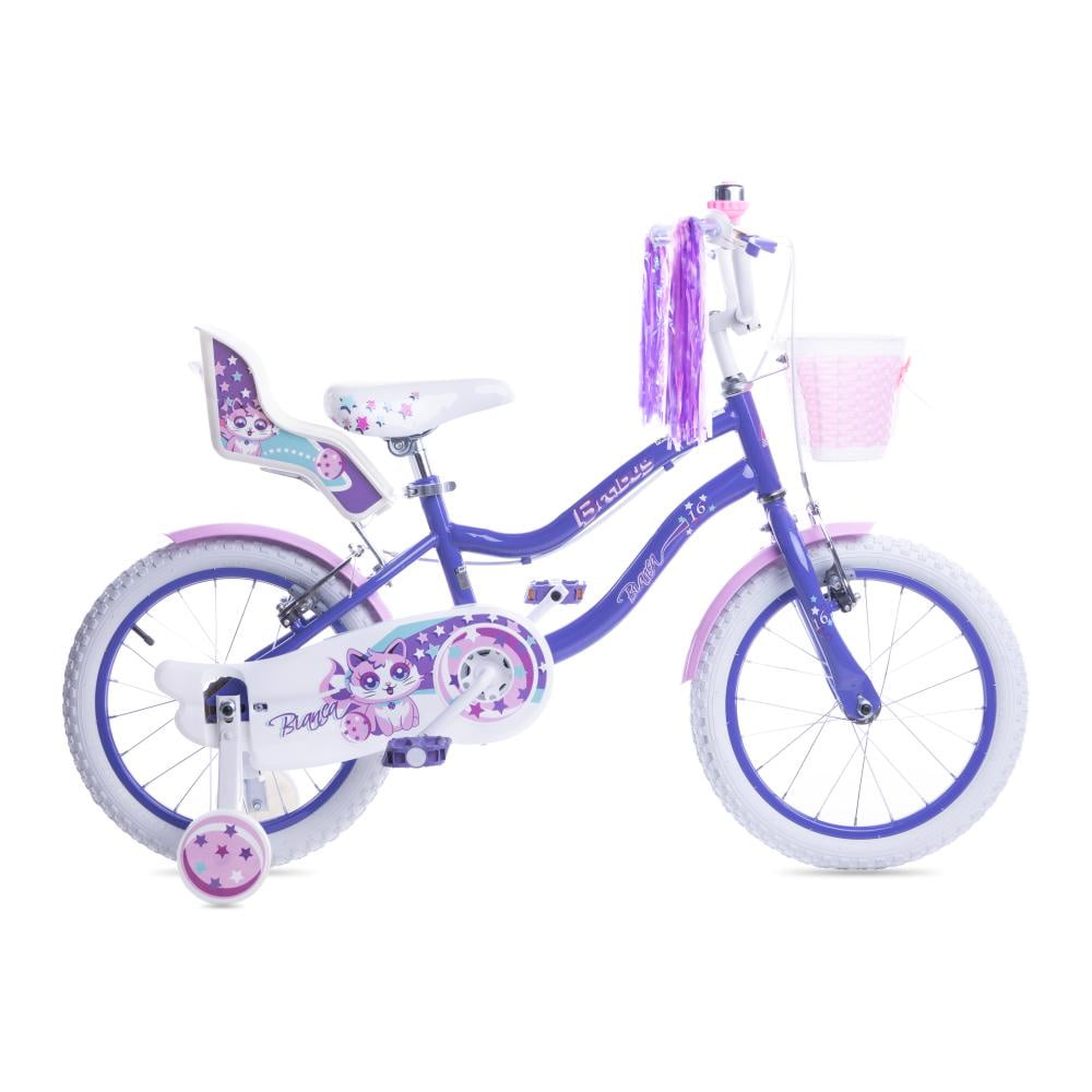 Brabus - Bicicleta Mtb Aro 16 1600ld Bianca Lila