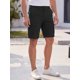 thumbnail image 4 of INSPIRE CHIC Pantalones Cortos Cargo de Cintura Elástica con Múltiples Bolsillos para Senderismo y Pesca XL Negro, 4 of 5