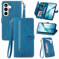 Funda Foxdock Cartera Piel Samsung Galaxy S26 – Antirrobo Rfid, Antigolpes – Azul
