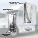thumbnail image 2 of Cubierta de Espejo Lateral Derecho Easyinst para Freightliner Century y Columbia (cromada), 2 of 6