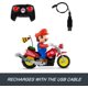 thumbnail image 4 of Vehículo a control remoto Hot Wheels Mario Wheelie Motocross, 4 of 6