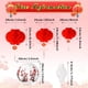 thumbnail image 2 of Set de 30 Faroles de Papel Tuanse LED Cerezos Rojos, 2 of 3