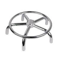 Magideal - Base De Taburete Con Ruedas Redondas Base De Silla Redonda Sillas Base De Taburete Con Patas Reforzadas Base De Silla Para Peluquería, Spa, Silla De O