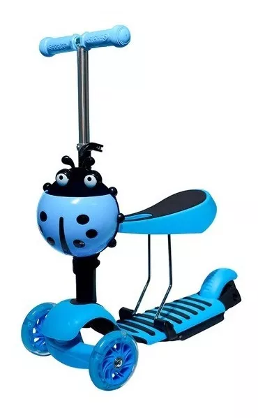 Center Web - Scooter Monopatin 3 En 1 Led