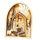 thumbnail image 4 of Belén Artesanal De Madera, Figura Del Nacimiento De Jesús Para Oficina, 4 of 5