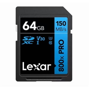 Tarjeta Sd Lexar Professional 800X Pro 64Gb