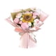 thumbnail image 5 of Ramo De Flores De Ganchillo, Aniversario De Primavera, Girasol Artificial Hecho A Mano En Casa, Color Rosa, 5 of 5