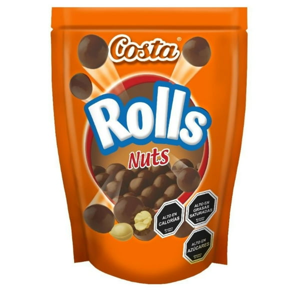 Chocolate Rolls Nuts, 150 g