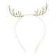 thumbnail image 2 of Diademas Navide?as Con Diamantes De Imitación, Aro Para El Pelo Para Ni?as Y Mujeres, Decoración Navide?a Dorada, 2 of 5