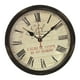 thumbnail image 3 of Reloj Redondo Con Números Romanos, Reloj De Pared Colgante Para Comedor, Dormitorio, Oficina, 3 of 5