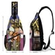 thumbnail image 2 of Mi Familia Freaky Riñonera Bandolera con Estampado Integral para Hombres y Mujeres, Bolso Cruzado Gráfico de Tendencia, Mochila de Hombro Streetwear para Ciclismo y Deportes, Riñonera Versátil Casual, 2 of 6