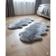 thumbnail image 2 of Juego de 2 Alfombra peluda decorativa ultra suave, 2 of 6